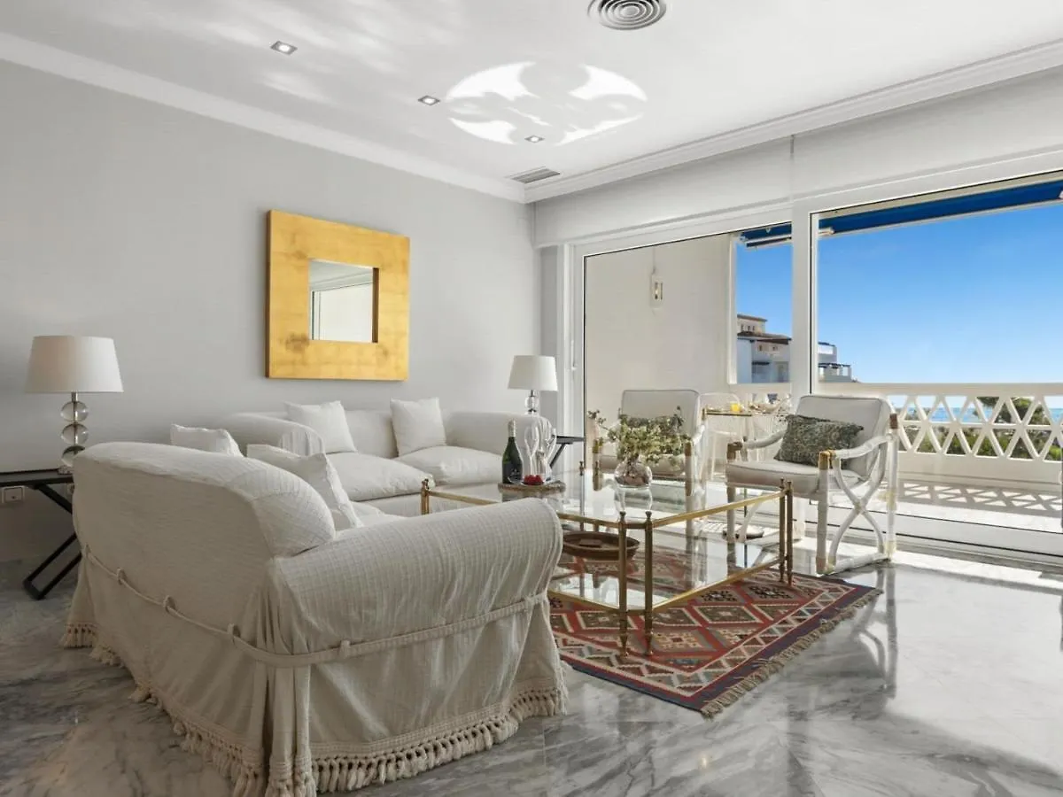 Апартаменты Vista Mar Y Piscina En Puerto Banus Марбелья