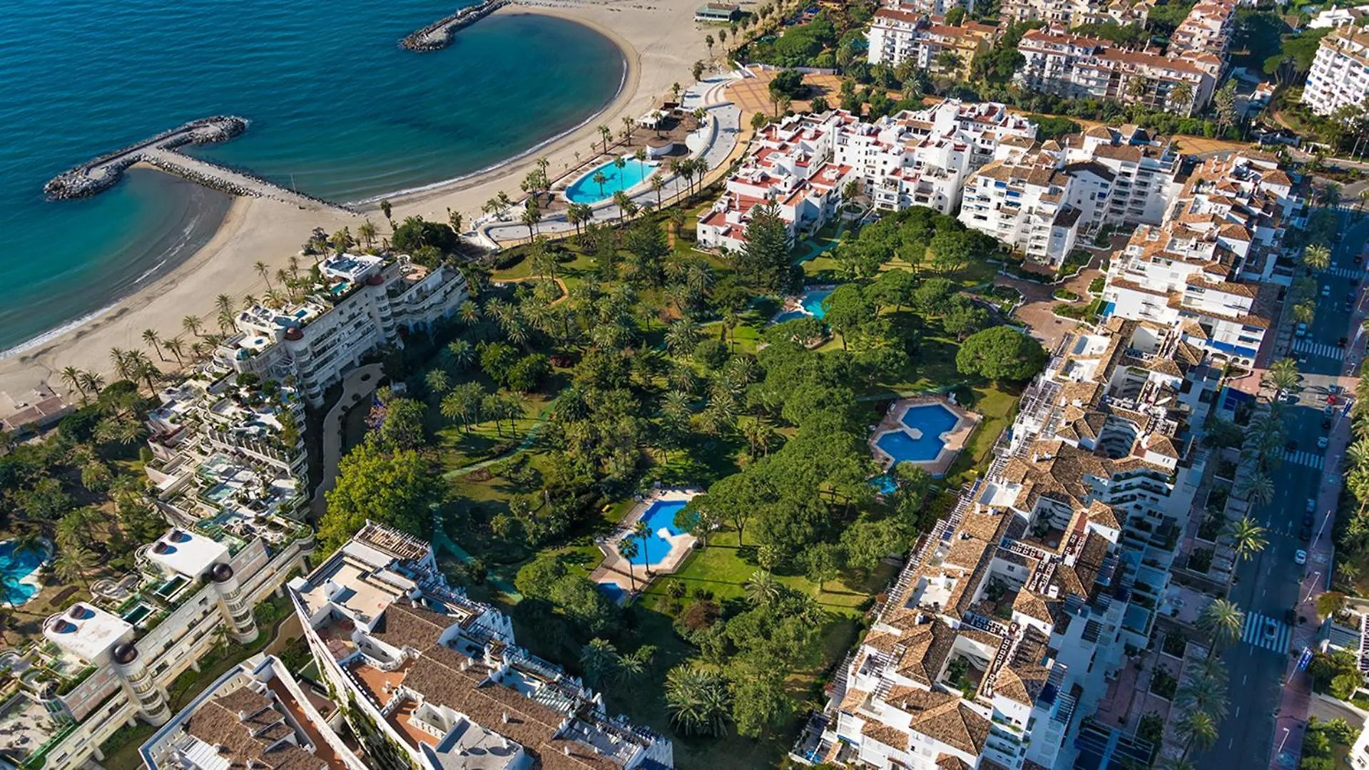 Апартаменты Vista Mar Y Piscina En Puerto Banus Марбелья