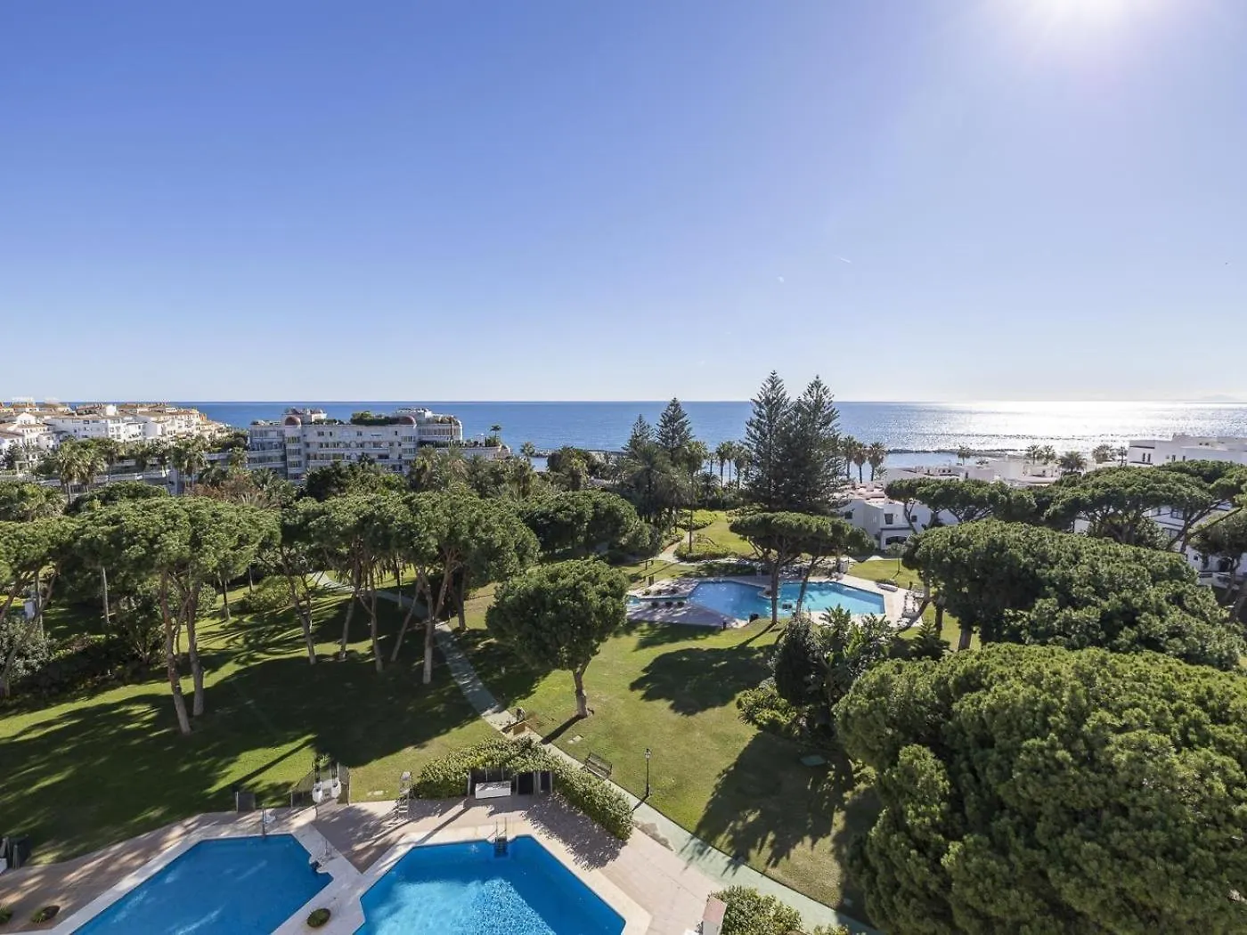 Апартаменты Vista Mar Y Piscina En Puerto Banus Марбелья Испания